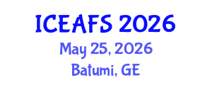 International Conference on Economic and Financial Sciences (ICEAFS) May 25, 2026 - Batumi, Georgia International Conference on Economic and Financial Sciences (ICEAFS) May 25, 2026 - Batumi, Georgia