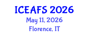 International Conference on Economic and Financial Sciences (ICEAFS) May 11, 2026 - Florence, Italy International Conference on Economic and Financial Sciences (ICEAFS) May 11, 2026 - Florence, Italy