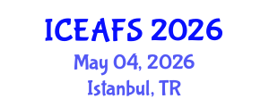 International Conference on Economic and Financial Sciences (ICEAFS) May 04, 2026 - Istanbul, Turkey International Conference on Economic and Financial Sciences (ICEAFS) May 04, 2026 - Istanbul, Turkey