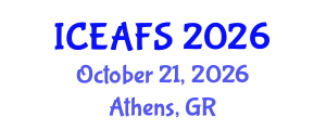 International Conference on Economic and Financial Sciences (ICEAFS) October 21, 2026 - Athens, Greece International Conference on Economic and Financial Sciences (ICEAFS) October 21, 2026 - Athens, Greece