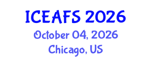 International Conference on Economic and Financial Sciences (ICEAFS) October 04, 2026 - Chicago, United States International Conference on Economic and Financial Sciences (ICEAFS) October 04, 2026 - Chicago, United States