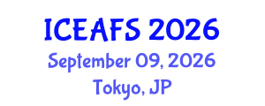 International Conference on Economic and Financial Sciences (ICEAFS) September 09, 2026 - Tokyo, Japan International Conference on Economic and Financial Sciences (ICEAFS) September 09, 2026 - Tokyo, Japan
