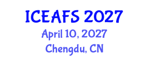International Conference on Economic and Financial Sciences (ICEAFS) April 10, 2027 - Chengdu, China International Conference on Economic and Financial Sciences (ICEAFS) April 10, 2027 - Chengdu, China