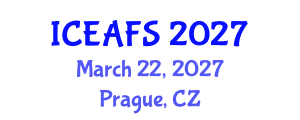 International Conference on Economic and Financial Sciences (ICEAFS) March 22, 2027 - Prague, Czechia International Conference on Economic and Financial Sciences (ICEAFS) March 22, 2027 - Prague, Czechia