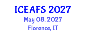 International Conference on Economic and Financial Sciences (ICEAFS) May 08, 2027 - Florence, Italy International Conference on Economic and Financial Sciences (ICEAFS) May 08, 2027 - Florence, Italy