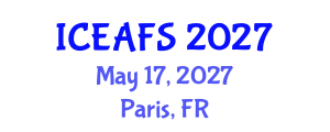 International Conference on Economic and Financial Sciences (ICEAFS) May 17, 2027 - Paris, France International Conference on Economic and Financial Sciences (ICEAFS) May 17, 2027 - Paris, France