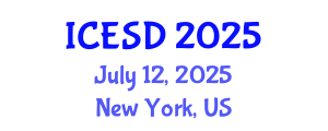 International Conference on Economic and Social Development (ICESD) July 12, 2025 - New York, United States