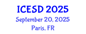 International Conference on Economic and Social Development (ICESD) September 20, 2025 - Paris, France