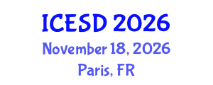 International Conference on Economic and Social Development (ICESD) November 18, 2026 - Paris, France