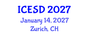 International Conference on Economic and Social Development (ICESD) January 14, 2027 - Zurich, Switzerland