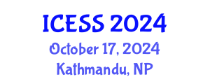 International Conference on Economic and Social Studies (ICESS) October 17, 2024 - Kathmandu, Nepal