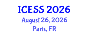 International Conference on Economic and Social Studies (ICESS) August 26, 2026 - Paris, France