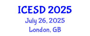 International Conference on Economic and Sustainable Development (ICESD) July 26, 2025 - London, United Kingdom