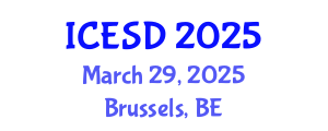 International Conference on Economic and Sustainable Development (ICESD) March 29, 2025 - Brussels, Belgium