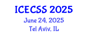 International Conference on Economic, Cultural and Social Studies (ICECSS) June 24, 2025 - Tel Aviv, Israel