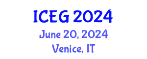 International Conference on Economic Geography (ICEG) June 20, 2024 - Venice, Italy