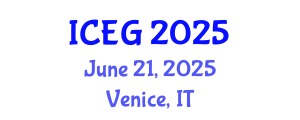 International Conference on Economic Geography (ICEG) June 21, 2025 - Venice, Italy