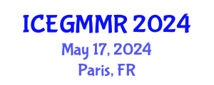 International Conference on Economic Geology, Mineralogy and Mineral Resources (ICEGMMR) May 17, 2024 - Paris, France