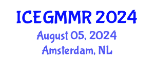 International Conference on Economic Geology, Mining and Mineral Resources (ICEGMMR) August 05, 2024 - Amsterdam, Netherlands