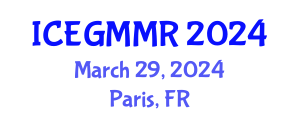 International Conference on Economic Geology, Mining and Mineral Resources (ICEGMMR) March 29, 2024 - Paris, France