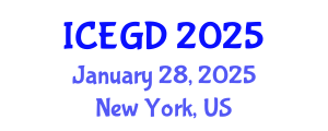 International Conference on Economic Growth and Development (ICEGD) January 28, 2025 - New York, United States