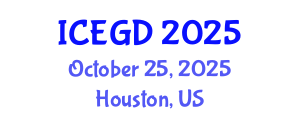 International Conference on Economic Growth and Development (ICEGD) October 25, 2025 - Houston, United States