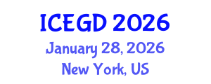 International Conference on Economic Growth and Development (ICEGD) January 28, 2026 - New York, United States
