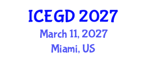 International Conference on Economic Growth and Development (ICEGD) March 11, 2027 - Miami, United States International Conference on Economic Growth and Development (ICEGD) March 11, 2027 - Miami, United States