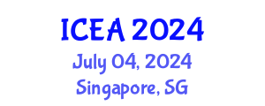 International Conference on Economics and Accounting (ICEA) July 04, 2024 - Singapore, Singapore