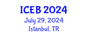 International Conference on Economics and Business (ICEB) July 29, 2024 - Istanbul, Turkey
