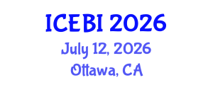 International Conference on Economics and Business Innovation (ICEBI) July 12, 2026 - Ottawa, Canada