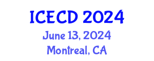 International Conference on Economics and Community Development (ICECD) June 13, 2024 - Montreal, Canada