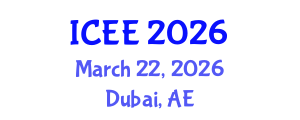 International Conference on Economics and Econometrics (ICEE) March 22, 2026 - Dubai, United Arab Emirates