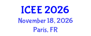 International Conference on Economics and Econometrics (ICEE) November 18, 2026 - Paris, France