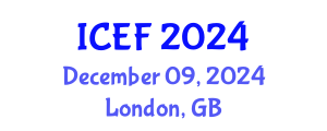 International Conference on Economics and Finance (ICEF) December 09, 2024 - London, United Kingdom