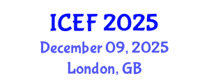 International Conference on Economics and Finance (ICEF) December 09, 2025 - London, United Kingdom
