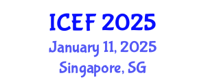 International Conference on Economics and Finance (ICEF) January 11, 2025 - Singapore, Singapore
