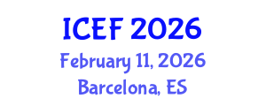 International Conference on Economics and Finance (ICEF) February 11, 2026 - Barcelona, Spain