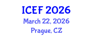 International Conference on Economics and Finance (ICEF) March 22, 2026 - Prague, Czechia