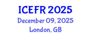 International Conference on Economics and Finance Research (ICEFR) December 09, 2025 - London, United Kingdom