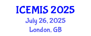 International Conference on Economics and Management Information Systems (ICEMIS) July 26, 2025 - London, United Kingdom