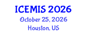International Conference on Economics and Management Information Systems (ICEMIS) October 25, 2026 - Houston, United States International Conference on Economics and Management Information Systems (ICEMIS) October 25, 2026 - Houston, United States