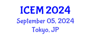 International Conference on Economics and Marketing (ICEM) September 05, 2024 - Tokyo, Japan