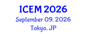 International Conference on Economics and Marketing (ICEM) September 09, 2026 - Tokyo, Japan