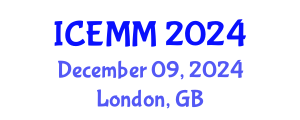 International Conference on Economics and Marketing Management (ICEMM) December 09, 2024 - London, United Kingdom