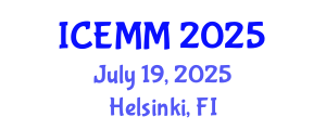 International Conference on Economics and Marketing Management (ICEMM) July 19, 2025 - Helsinki, Finland