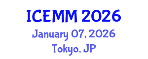 International Conference on Economics and Marketing Management (ICEMM) January 07, 2026 - Tokyo, Japan