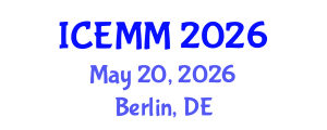 International Conference on Economics and Marketing Management (ICEMM) May 20, 2026 - Berlin, Germany