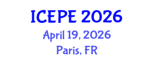 International Conference on Economics and Political Economy (ICEPE) April 19, 2026 - Paris, France