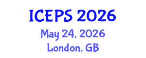 International Conference on Economics and Political Science (ICEPS) May 24, 2026 - London, United Kingdom